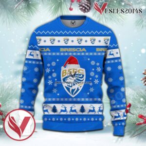 Brescia Calcio Sport Ugly Christmas Sweater, Unique Gifts For Fans - Vesles2014aS 2