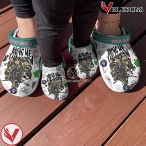 Bring Me The Horizon Music Crocs Crocband Clogs Shoes, Unique Gifts For Fans Style 1 - Vesles2014S 4