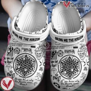 Bring Me The Horizon Music Crocs Crocband Clogs Shoes, Unique Gifts For Fans Style 5 - Vesles2014S