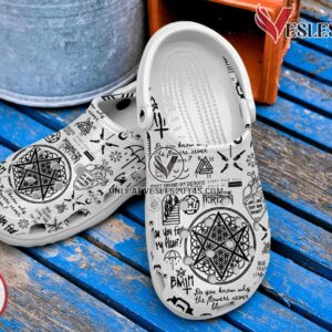 Bring Me The Horizon Music Crocs Crocband Clogs Shoes, Unique Gifts For Fans Style 5 - Vesles2014S 4