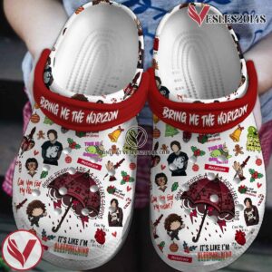 Bring Me The Horizon Music Crocs Crocband Clogs Shoes, Unique Gifts For Fans Style 6 - Vesles2014S