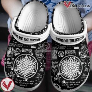 Bring Me The Horizon Music Crocs Crocband Clogs Shoes, Unique Gifts For Fans Style 8 - Vesles2014S