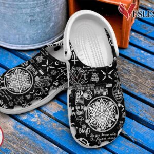 Bring Me The Horizon Music Crocs Crocband Clogs Shoes, Unique Gifts For Fans Style 8 - Vesles2014S 4