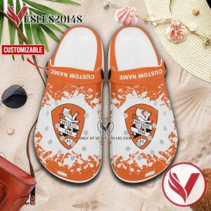 Brisbane Roar Custom Crocs Clogs, Unique Footwear For Fans 1