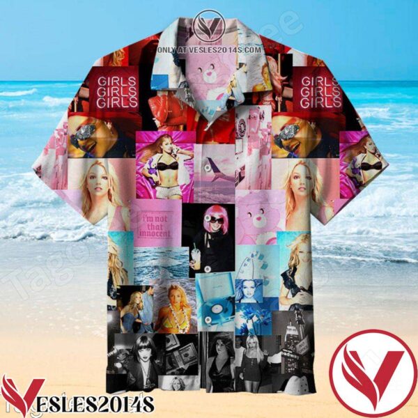 Britney Spears Hawaiian Shirt, Unique Gifts For Friends - Vesles2014S 1