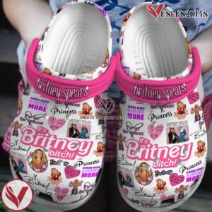 Britney Spears Music Crocs Crocband Clogs Shoes, Unique Gifts For Fans Style 9 - Vesles2014S