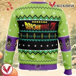 Broly Dragon Ball Z Ugly Christmas Sweater, Unique Christmas Gift For Fans - Vesles2014S 1