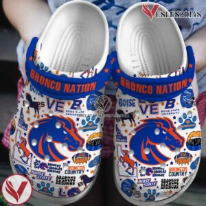 Bronco Nation Car Crocs Crocband Clogs Shoes Comfortable For Men Women and Kids, Unique Gift From  Vesles2014S