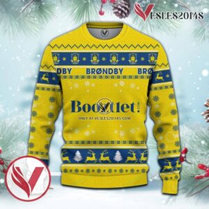 Brøndby IF Sport Ugly Christmas Sweater, Unique Gifts For Fans - Vesles2014aS 2
