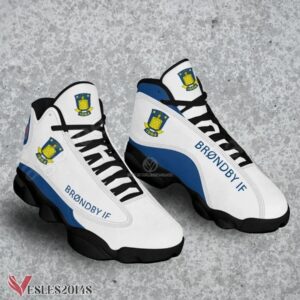 Brondby Logo Air Jordan 13 Shoes, Best Sneaker Gifts For Fans - Vesles2014s 1