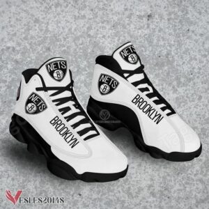 Brooklyn Nets Air Jordan 13 Shoes, Best Sneaker Gifts For Fans - Vesles2014s