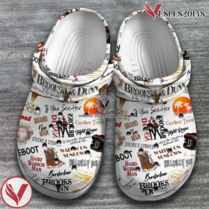 Brooks and Dunn Music Crocs Crocband Clogs Shoes, Unique Gifts For Fans Style 1 - Vesles2014S 2