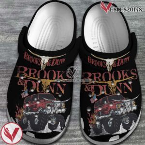 Brooks and Dunn Music Crocs Crocband Clogs Shoes, Unique Gifts For Fans Style 3 - Vesles2014S 2
