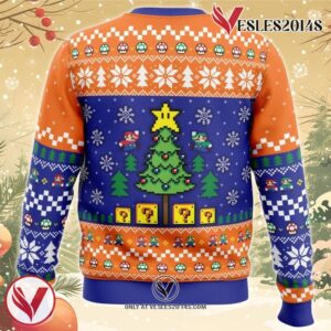 Bros Christmas Mario Bros Ugly Christmas Sweater, Unique Christmas Gift For Fans - Vesles2014S 1