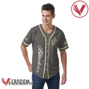 Brown Blanton's Whiskey Baseball Jersey, Perfect Gifts For Fans - Vesles2014S 2