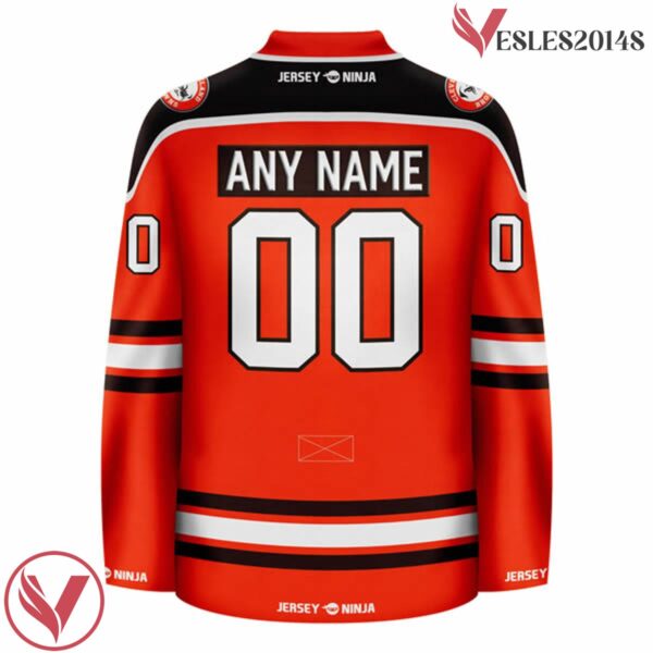 Browns Orange Cleveland Hockey Jersey - Vesles2014S 3
