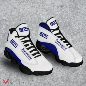 Brownson Technical School Logo Air Jordan 13 Shoes, Best Sneaker Gifts For Fans - Vesles2014s 1