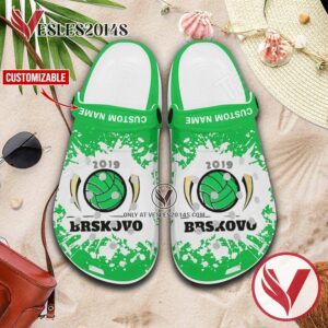 Brskovo Logo Handball Crocs, Unique Footwear For Fans 1