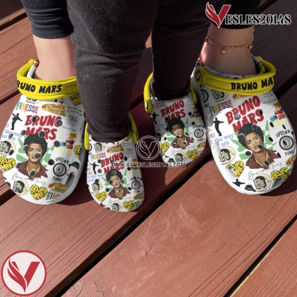 Bruno Mars Music Crocs Crocband Clogs Shoes, Unique Gifts For Fans Style 5 - Vesles2014S 2