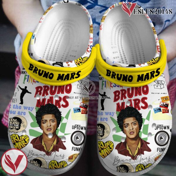 Bruno Mars Music Crocs Crocband Clogs Shoes, Unique Gifts For Fans Style 5 - Vesles2014S