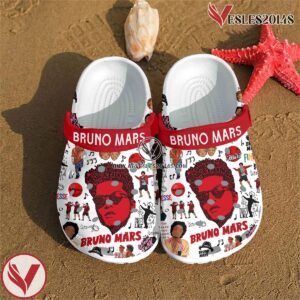Bruno Mars Music Crocs Crocband Clogs Shoes, Unique Gifts For Fans Style 6 - Vesles2014S