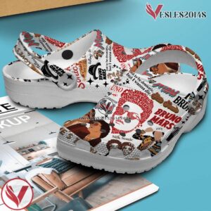 Bruno Mars Singer Music Crocs Crocband Clogs Shoes, Unique Gifts For Fans - Vesles2014S 3