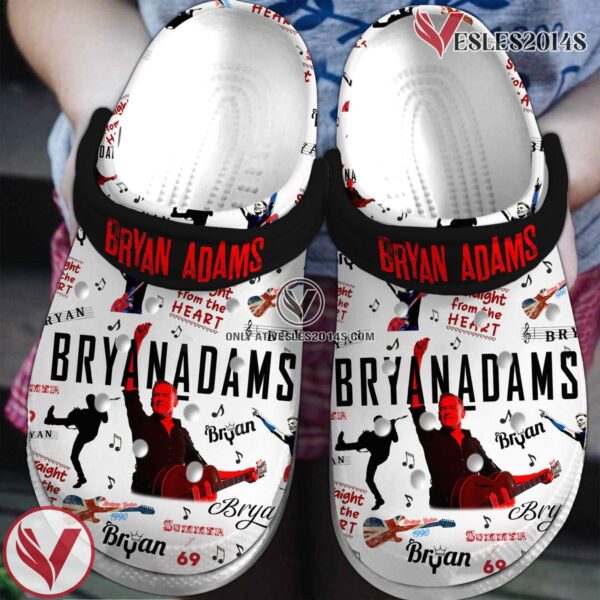 Bryan Adams Music Crocs Crocband Clogs Shoes, Unique Gifts For Fans Style 3 - Vesles2014S 2