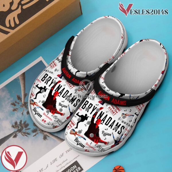 Bryan Adams Music Crocs Crocband Clogs Shoes, Unique Gifts For Fans Style 3 - Vesles2014S 4