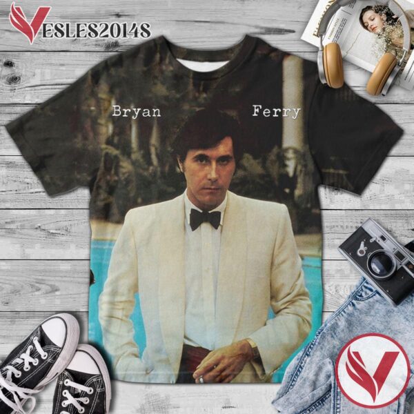 Bryan Ferry Another Time Another Place Album Cover Shirt, Perfect Gifts For Music Lovers - Vesles2014S