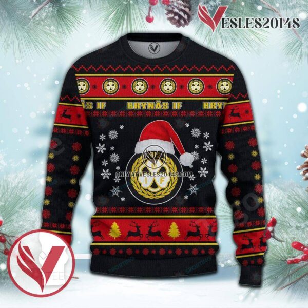 Brynas IF Sport Ugly Christmas Sweater, Unique Gifts For Fans - Vesles2014aS 2