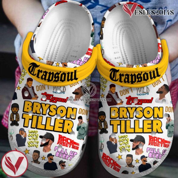 Bryson Tiller Music Crocs Crocband Clogs Shoes, Unique Gifts For Fans - Vesles2014S