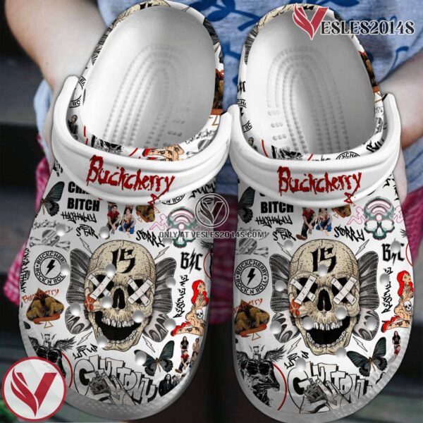 Buckcherry Music Crocs Crocband Clogs Shoes, Unique Gifts For Fans - Vesles2014S