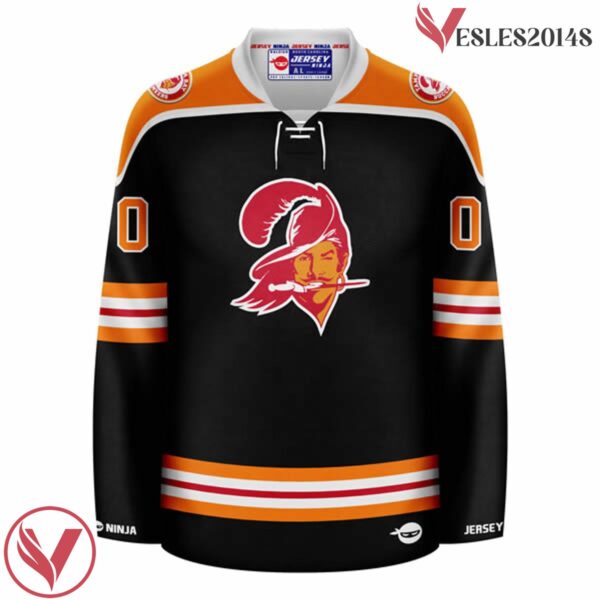 Bucs Apparel - Tampa Football Team Personalize Hockey Jersey, Present For Football Fans - Vesles2014S 3