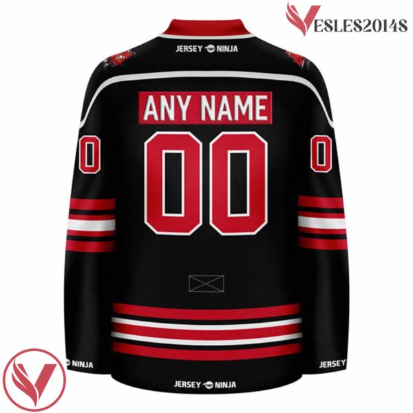 Bucs Football Game - Tampa Bay Customize Black Hockey Jersey, Gift Ideas For Football Lovers - Vesles2014S 2