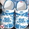 Bud Light Beer Clogs Comfortable Shoes Crocband For Men Women, Unique Gift From  Vesles2014S