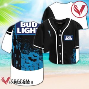 Bud Light Black Halloween Witch Baseball Jersey, Perfect Gifts For Fans - Vesles2014S