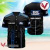 Bud Light Black Label Logo Baseball Jersey, Perfect Gifts For Fans - Vesles2014S