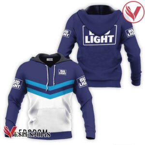 Bud Light Blue Tennis Hoodie & Zip Hoodie - Vesles2014S