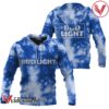 Bud Light Blue Tie-dye Hoodie & Zip Hoodie - Vesles2014S