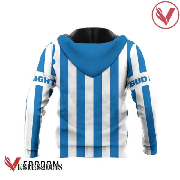 Bud Light Blue Vintage Striped Hoodie & Zip Hoodie - Vesles2014S 4