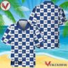 Bud Light Checkerboard Hawaiian Shirt, Best Summer Gifts For Fans - Vesles2014S