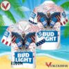Bud Light Eagle Fireworks Independence Day Hawaiian Shirt, Best Summer Gifts For Fans - Vesles2014S