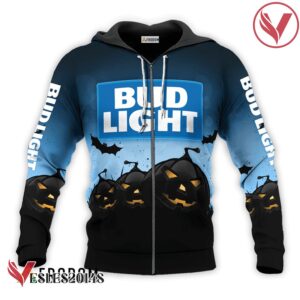 Bud Light Halloween Night Pumpkin Hoodie & Zip Hoodie - Vesles2014S 2