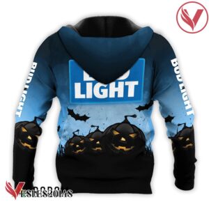 Bud Light Halloween Night Pumpkin Hoodie & Zip Hoodie - Vesles2014S 3