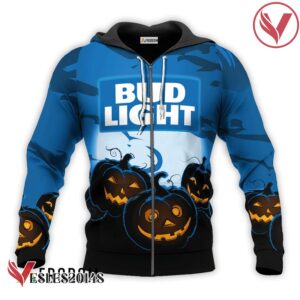 Bud Light Halloween Night Pumpkin Hoodie & Zip Hoodie - Vesles2014S 6