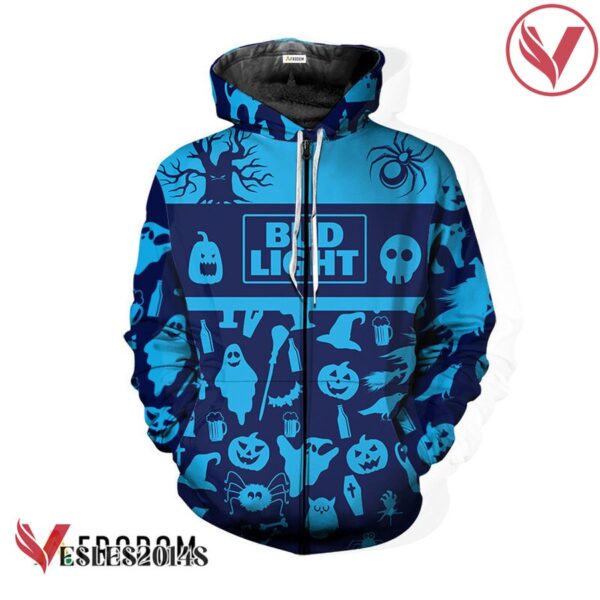 Bud Light Halloween Patterns Hoodie & Zip Hoodie - Vesles2014S 3