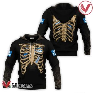 Bud Light Skeleton Ribcage Hoodie & Zip Hoodie - Vesles2014S