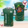 Bud Light St. Patrick's Day Leprechaun Baseball Jersey, Perfect Gifts For Fans - Vesles2014S