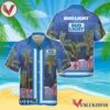 Bud Light Star Print Bermuda Hawaiian Shirt, Best Summer Gifts For Fans - Vesles2014S