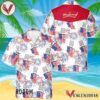 Budweiser Beer American Flag Fireworks Hawaiian Shirt, Best Summer Gifts For Fans - Vesles2014S
